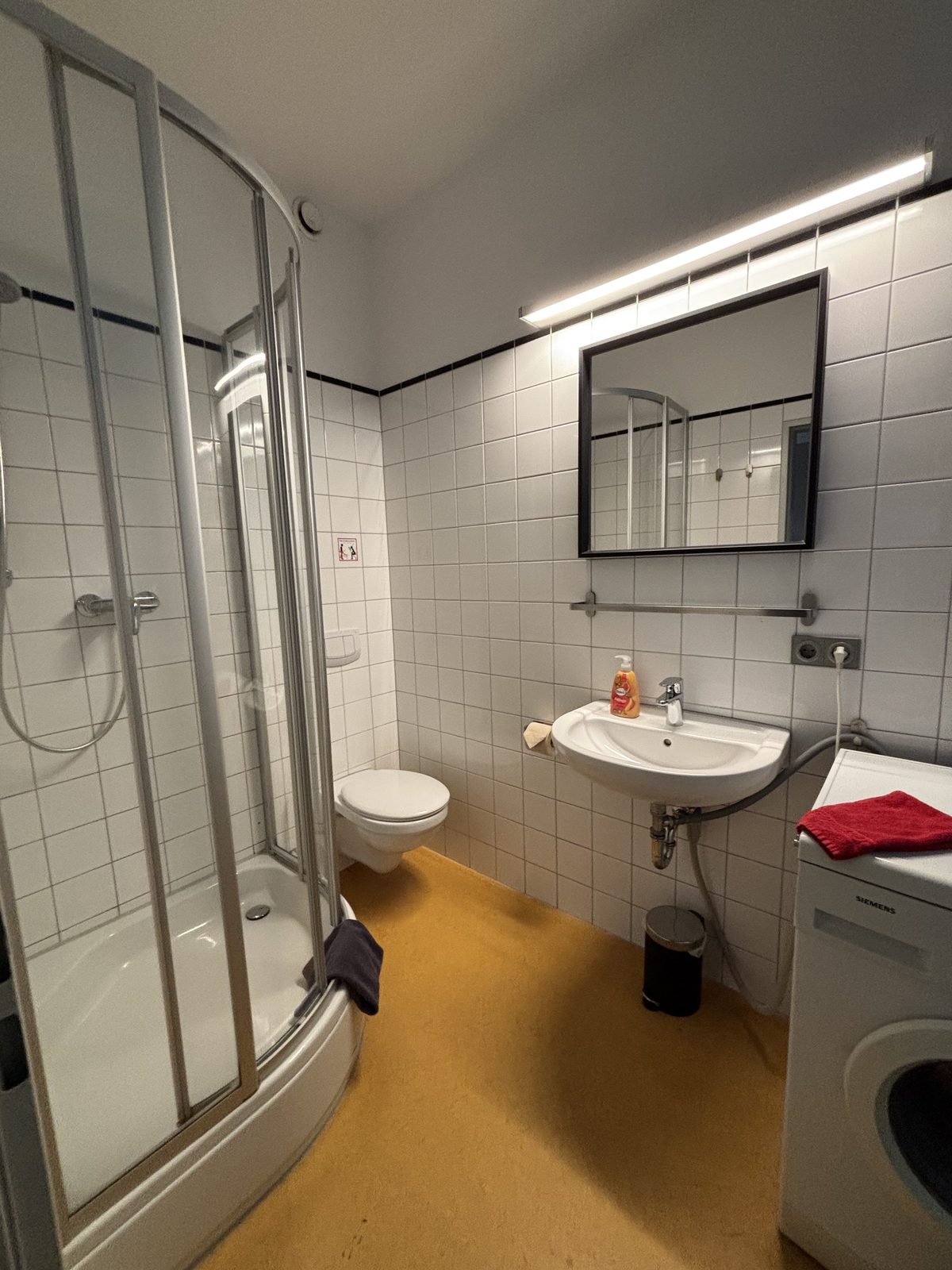 Badezimmer der Ferienwohnung